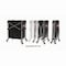 Rubbermaid Commercial Collapsible XCart, Steel, 4 Bushel Cart, 20.33w x 24.1d x 34h, Bk/Slvr 1881749 - alternate 2